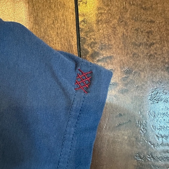 RHONE Navy Blue Short Sleeve Tee - Picture 3 of 4